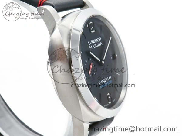 PAM732 W TTF 1:1 Best Edition on Black Leather Strap P Practical 8332