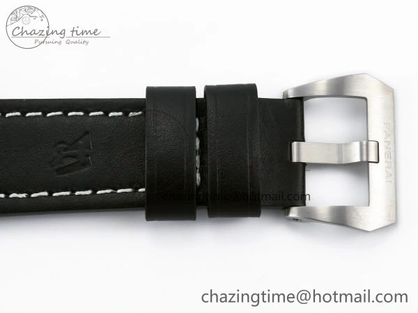 PAM732 W TTF 1:1 Best Edition on Black Leather Strap P Practical 8332