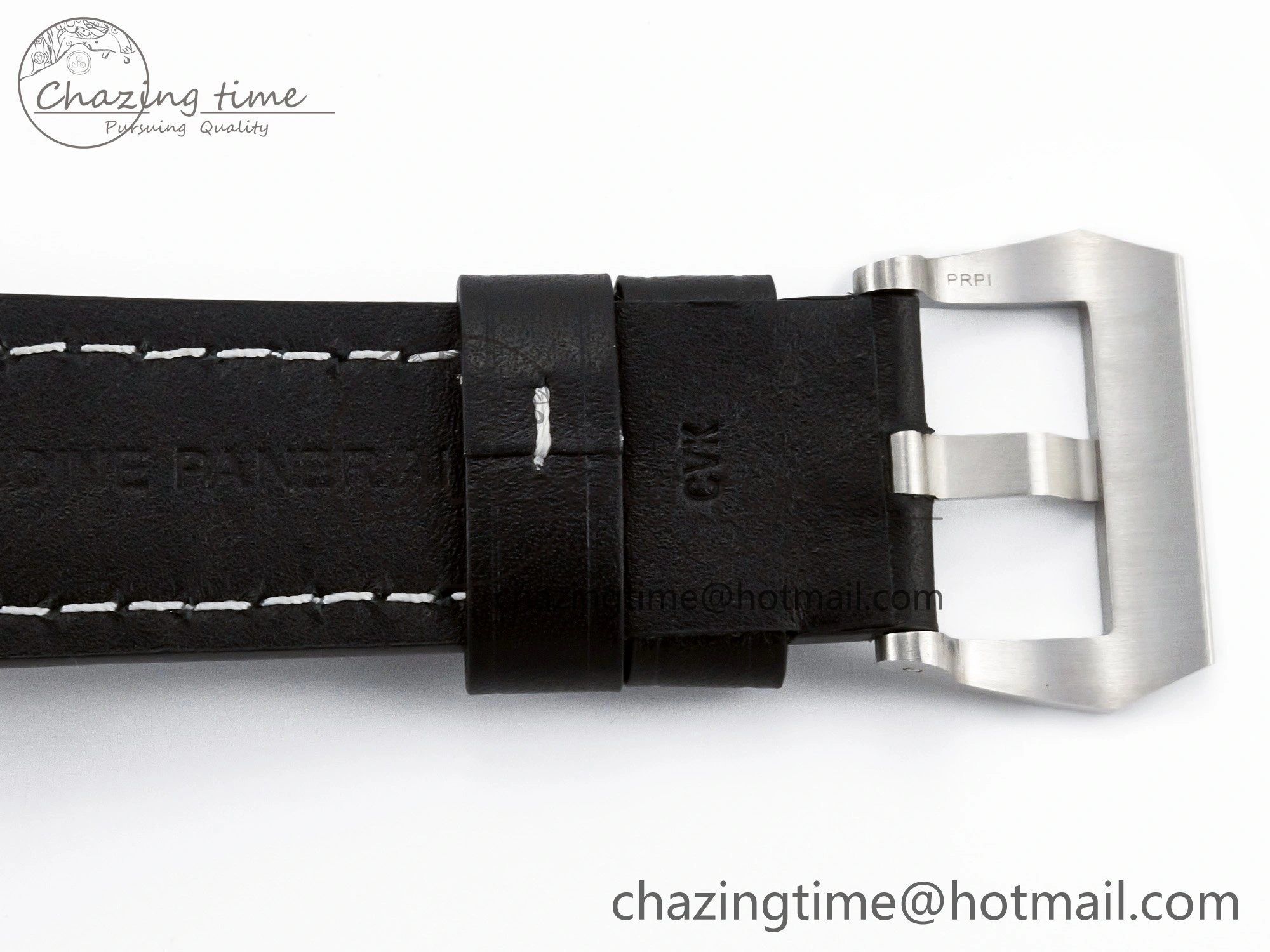 PAM732 W TTF 1:1 Best Edition on Black Leather Strap P Practical 8332