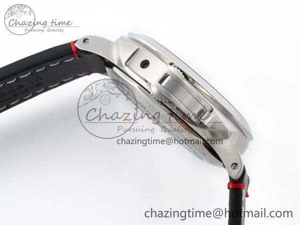 PAM732 W TTF 1:1 Best Edition on Black Leather Strap P Practical 8332
