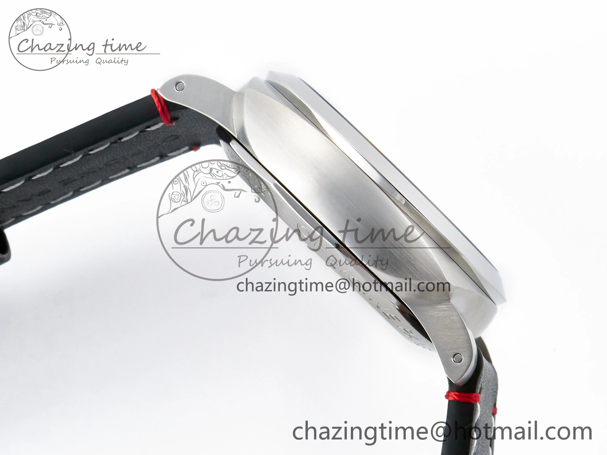 PAM732 W TTF 1:1 Best Edition on Black Leather Strap P Practical 8332