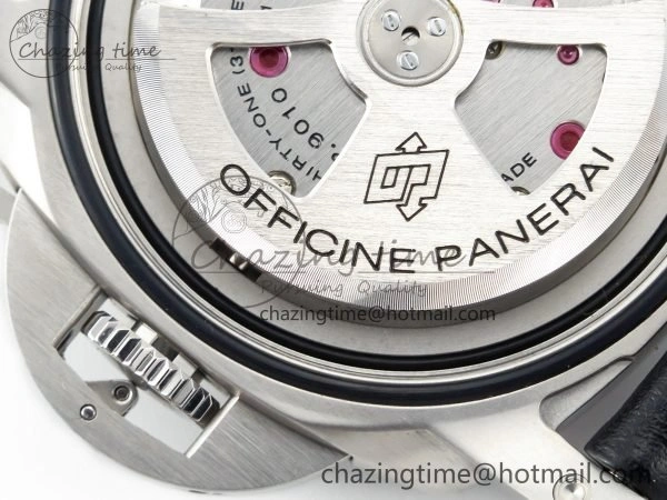 PAM732 W TTF 1:1 Best Edition on Black Leather Strap P Practical 8332