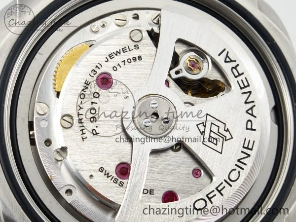 PAM732 W TTF 1:1 Best Edition on Black Leather Strap P Practical 8332
