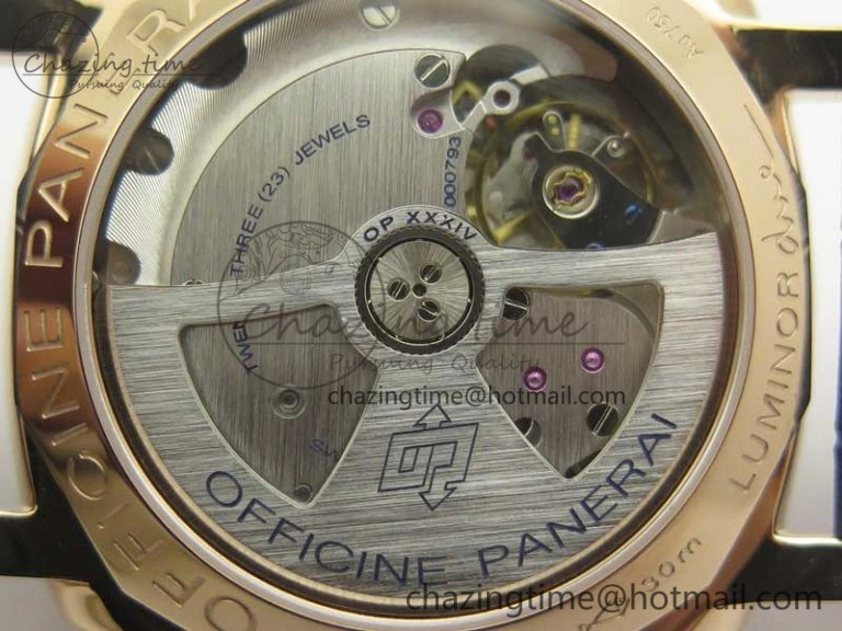 PAM756 Luminor Due VSF Best Edition White Dial on Blue Leather Strap AXXXIV Practical 8426