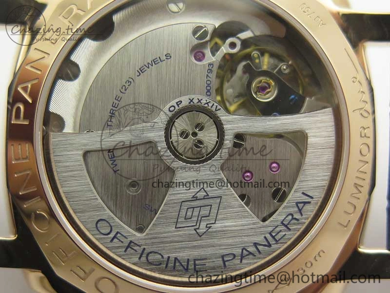 PAM756 Luminor Due VSF Best Edition White Dial on Blue Leather Strap AXXXIV Practical 8426