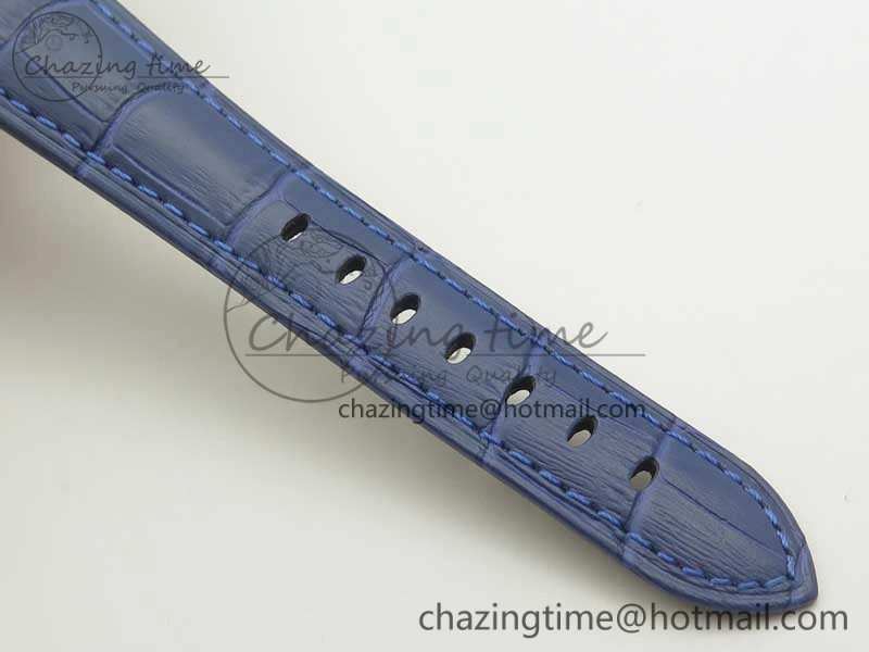 PAM756 Luminor Due VSF Best Edition White Dial on Blue Leather Strap AXXXIV Practical 8426