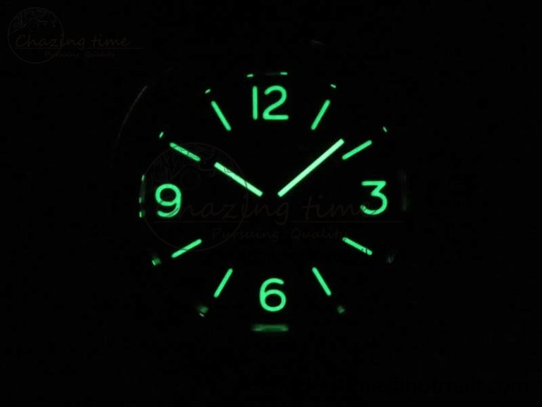 TimelessDesign PAM774 Luminor Base Blue Logo 3 Days Acciaio XF 1:1 Best Edition Black Dial On Blue Nylon Strap A 8445