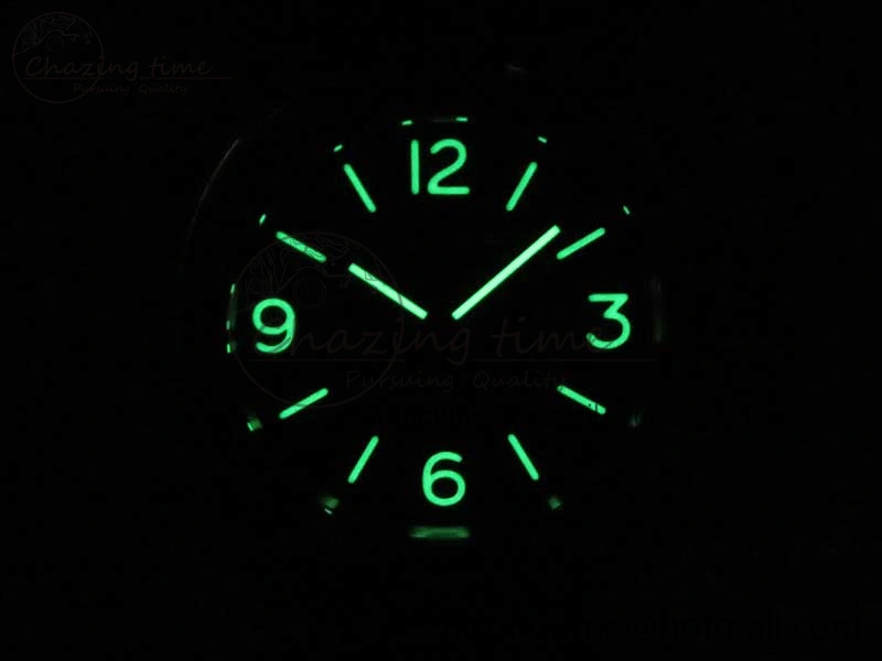 TimelessDesign PAM774 Luminor Base Blue Logo 3 Days Acciaio XF 1:1 Best Edition Black Dial On Blue Nylon Strap A 8445
