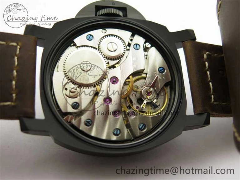 UrbanChic PAM779 SS HWF 1:1 Best Edition on Leather Strap A 8361