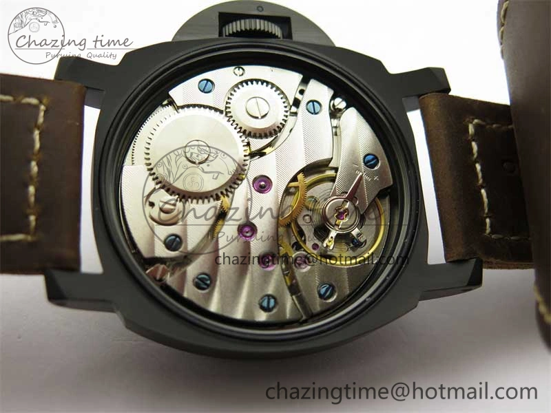 UrbanChic PAM779 SS HWF 1:1 Best Edition on Leather Strap A 8361