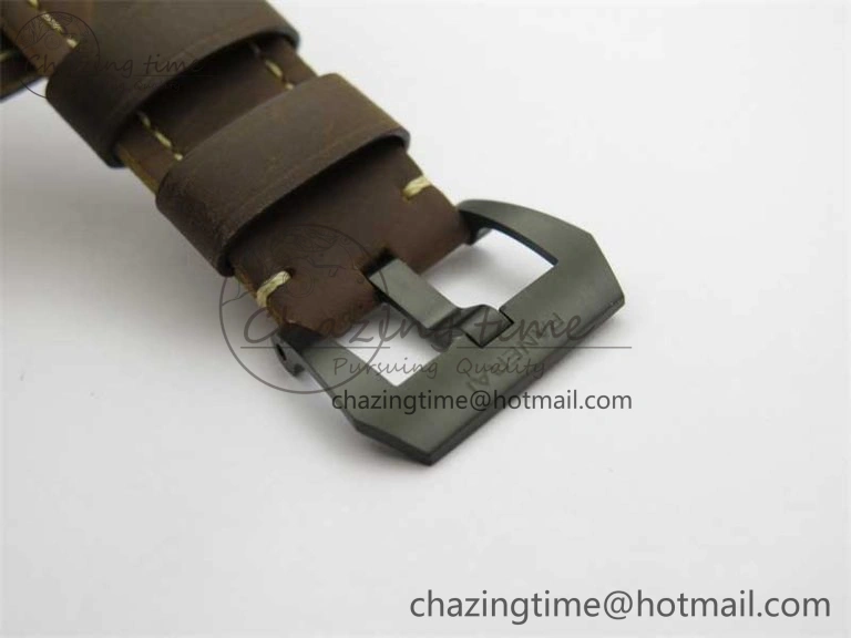 UrbanChic PAM779 SS HWF 1:1 Best Edition on Leather Strap A 8361