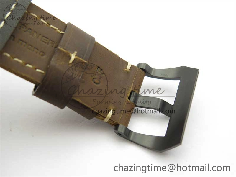UrbanChic PAM779 SS HWF 1:1 Best Edition on Leather Strap A 8361