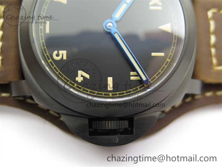 UrbanChic PAM779 SS HWF 1:1 Best Edition on Leather Strap A 8361