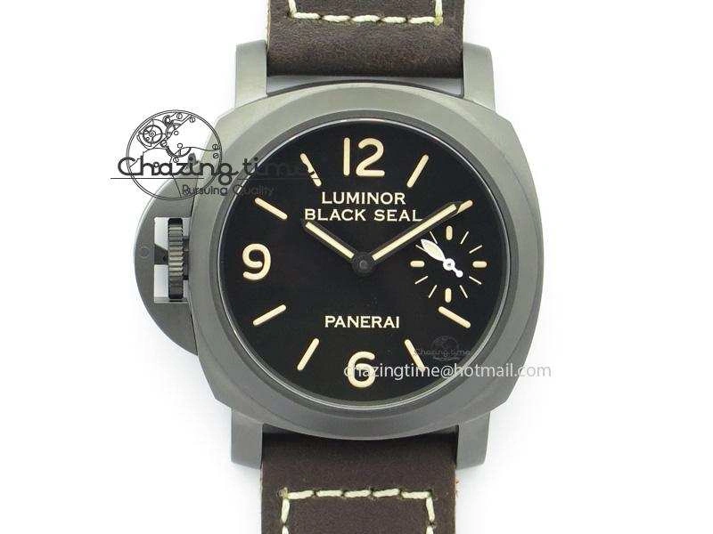 Comfortable PAM786 B (PAM649) S V6F Best Edition On Deep Brown Leather Strap P 8506