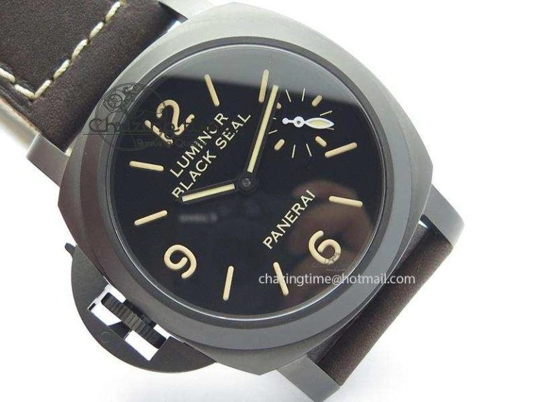 Comfortable PAM786 B (PAM649) S V6F Best Edition On Deep Brown Leather Strap P 8506