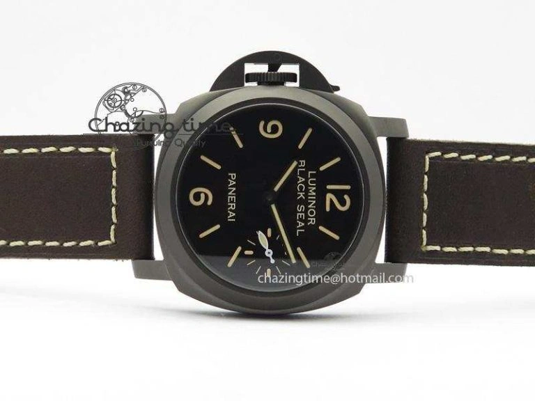 Comfortable PAM786 B (PAM649) S V6F Best Edition On Deep Brown Leather Strap P 8506