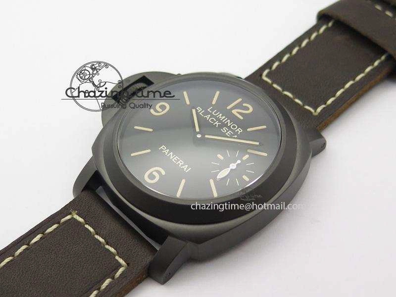 Comfortable PAM786 B (PAM649) S V6F Best Edition On Deep Brown Leather Strap P 8506