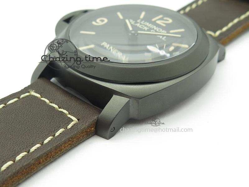 Comfortable PAM786 B (PAM649) S V6F Best Edition On Deep Brown Leather Strap P 8506