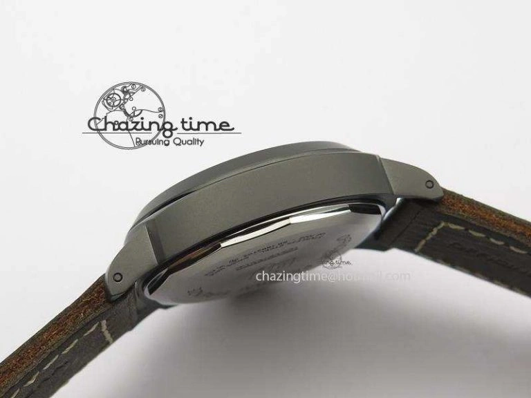 Comfortable PAM786 B (PAM649) S V6F Best Edition On Deep Brown Leather Strap P 8506