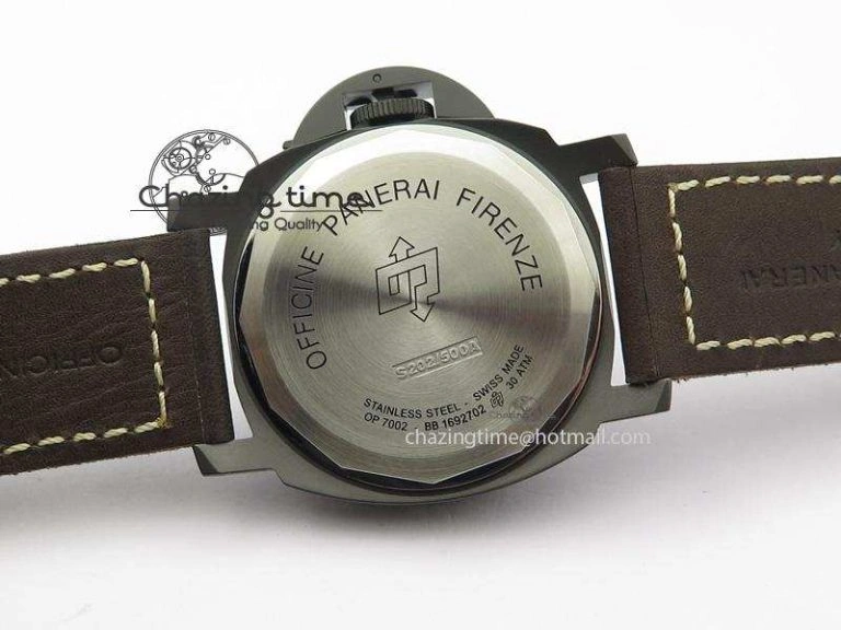Comfortable PAM786 B (PAM649) S V6F Best Edition On Deep Brown Leather Strap P 8506