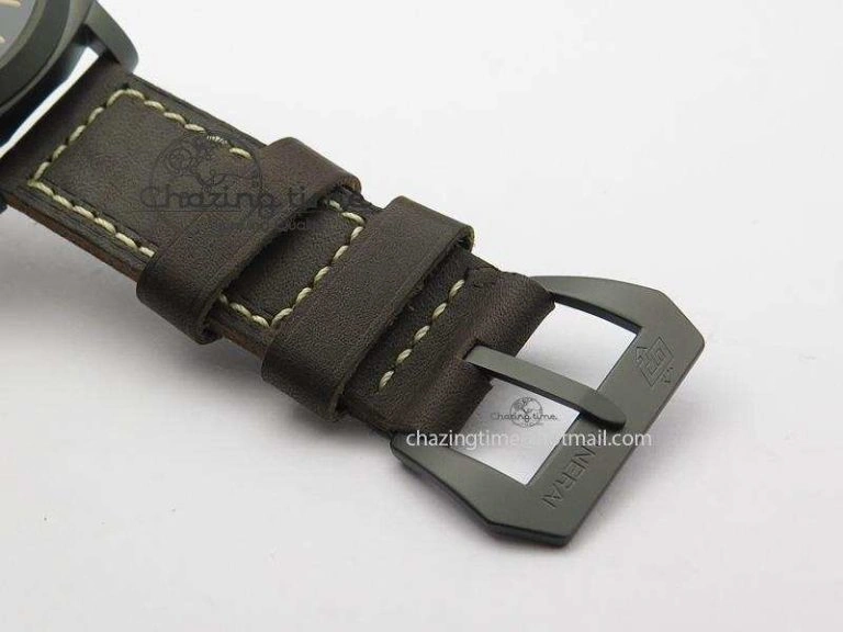 Comfortable PAM786 B (PAM649) S V6F Best Edition On Deep Brown Leather Strap P 8506
