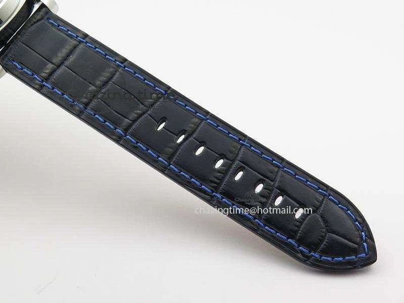 Efficient PAM786 B (PAM650) S V6F Best Edition On Blue Leather Strap P 8510