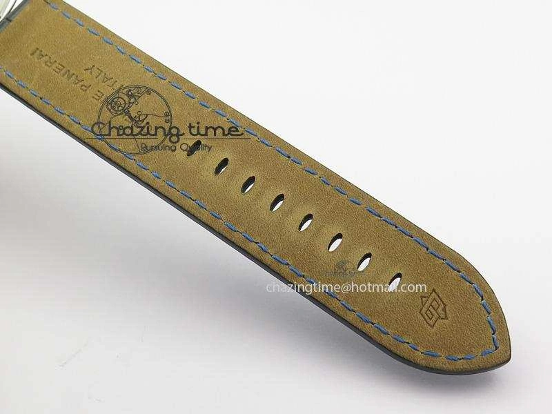 Efficient PAM786 B (PAM650) S V6F Best Edition On Blue Leather Strap P 8510