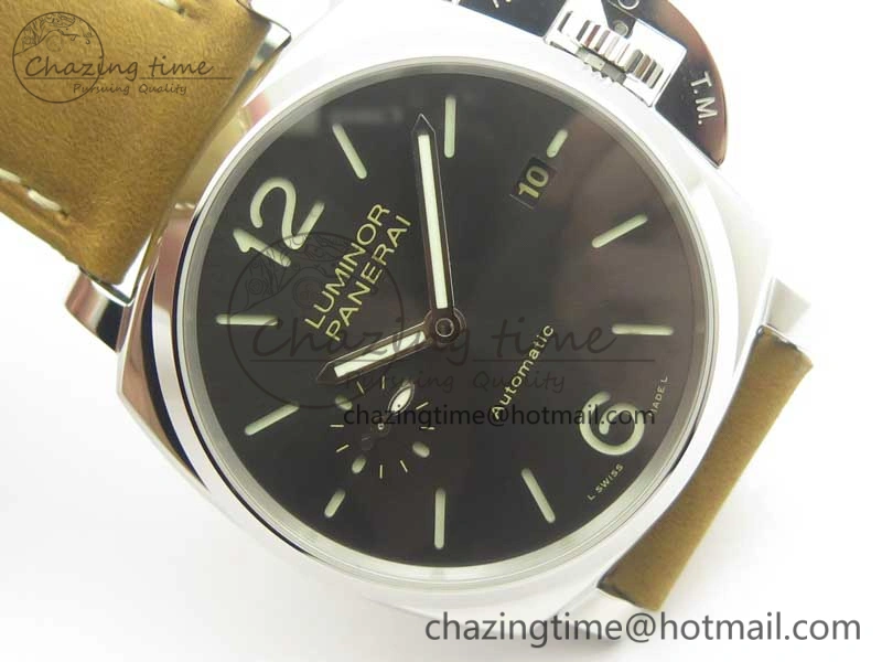 StreetReady PAM904 Luminor Due VSF Best Edition Gray Dial on Brown Asso Strap AXXXIV 8427