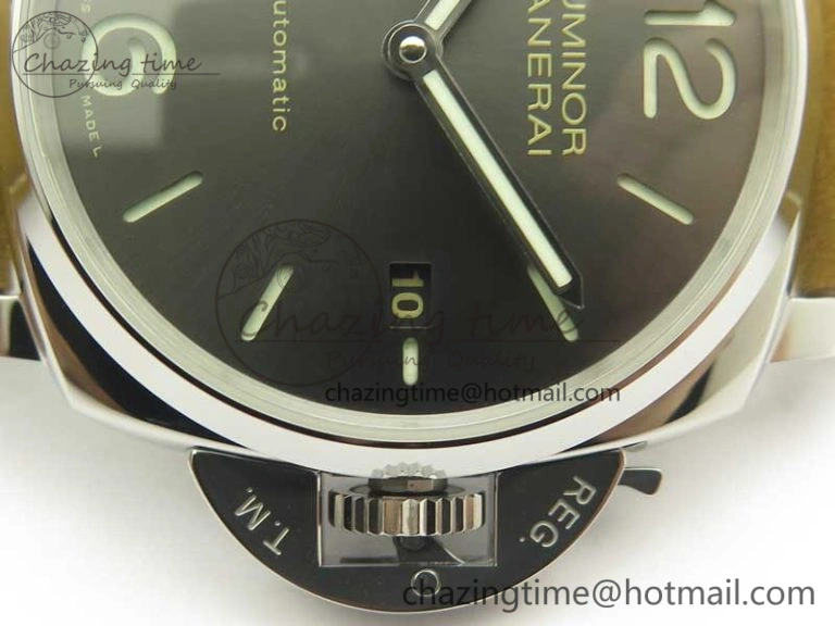 StreetReady PAM904 Luminor Due VSF Best Edition Gray Dial on Brown Asso Strap AXXXIV 8427