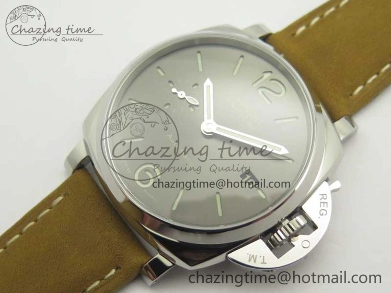 StreetReady PAM904 Luminor Due VSF Best Edition Gray Dial on Brown Asso Strap AXXXIV 8427