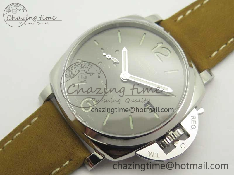 StreetReady PAM904 Luminor Due VSF Best Edition Gray Dial on Brown Asso Strap AXXXIV 8427