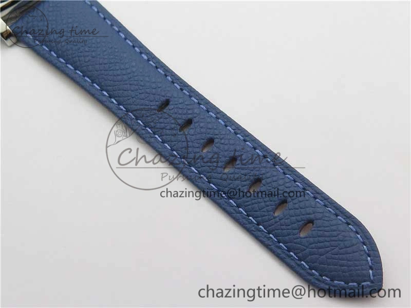 Seasonal PAM906 Luminor Due VSF Best Edition White Dial on Blue Leather Strap AXXXIV 8412