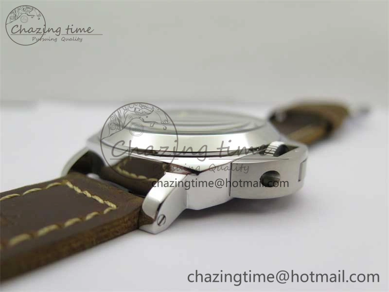 PAM911 SS HWF 1:1 Best Edition on Leather Strap A Vibrant 8362