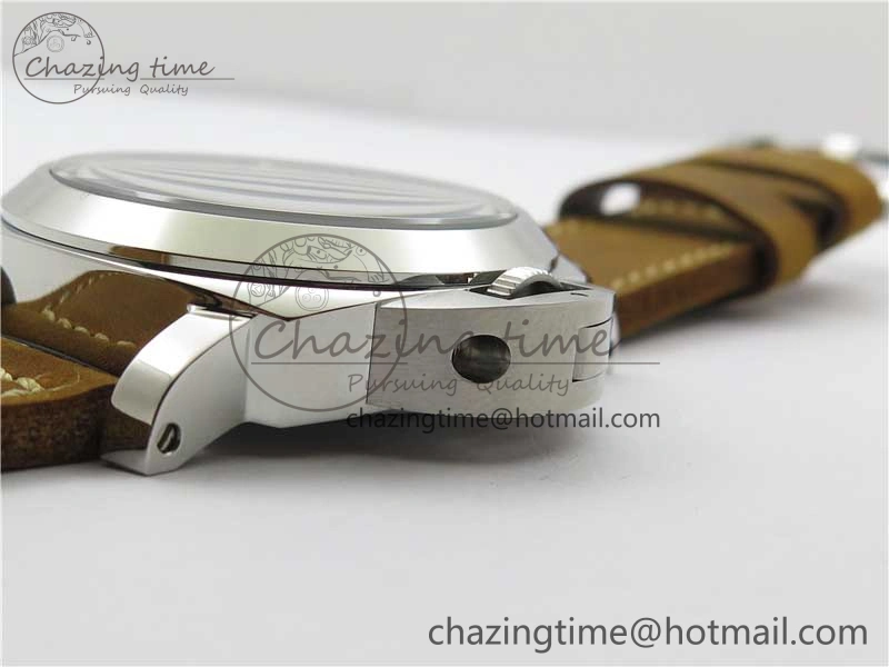 Chic PAM911 T “Last One For Paneristi” Noob 1:1 Best Edition on Brown Leather Strap A6497 with Y-Incabloc V 8390