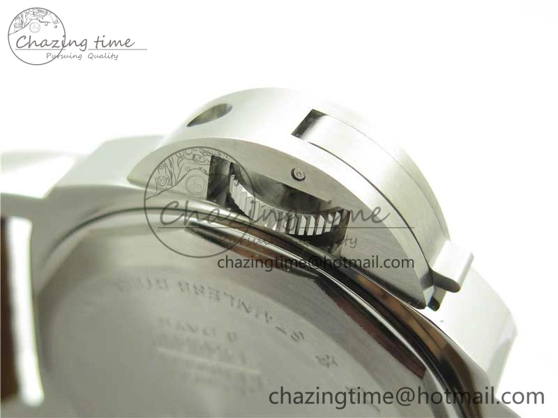 Chic PAM911 T “Last One For Paneristi” Noob 1:1 Best Edition on Brown Leather Strap A6497 with Y-Incabloc V 8390