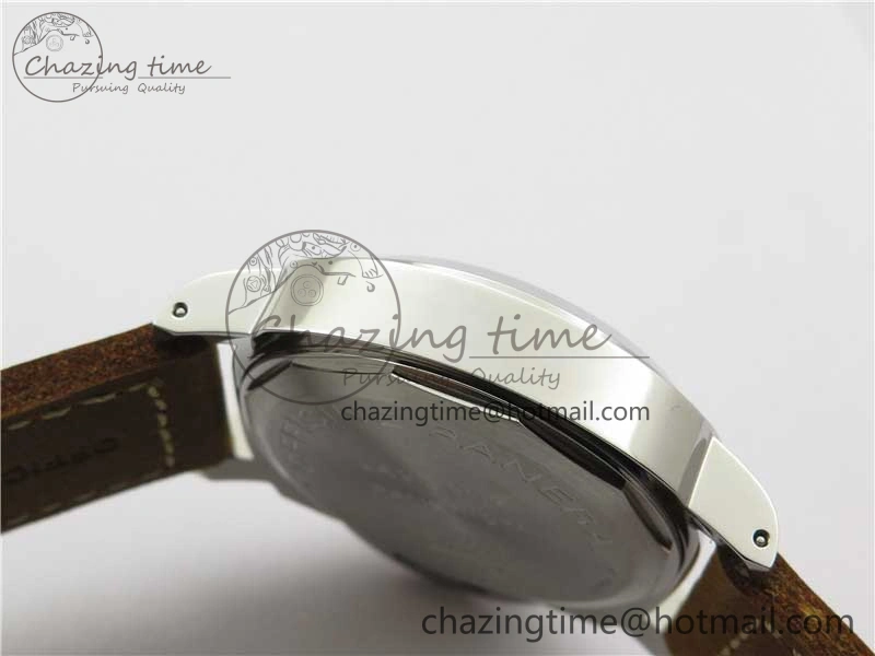 Chic PAM911 T “Last One For Paneristi” Noob 1:1 Best Edition on Brown Leather Strap A6497 with Y-Incabloc V 8390