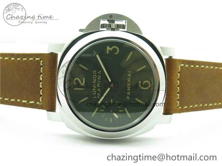 Chic PAM911 T “Last One For Paneristi” Noob 1:1 Best Edition on Brown Leather Strap A6497 with Y-Incabloc V 8390
