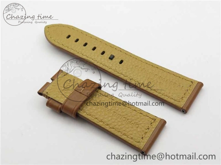 Chic PAM911 T “Last One For Paneristi” Noob 1:1 Best Edition on Brown Leather Strap A6497 with Y-Incabloc V 8390