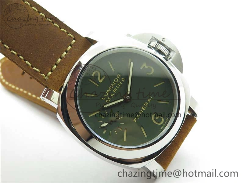 Chic PAM911 T “Last One For Paneristi” Noob 1:1 Best Edition on Brown Leather Strap A6497 with Y-Incabloc V 8390