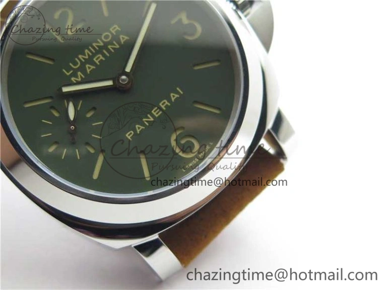 Chic PAM911 T “Last One For Paneristi” Noob 1:1 Best Edition on Brown Leather Strap A6497 with Y-Incabloc V 8390