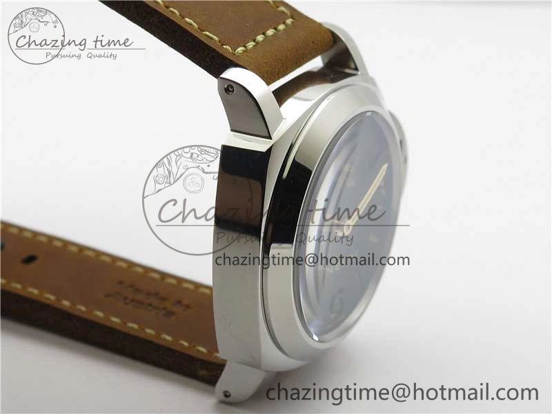 Chic PAM911 T “Last One For Paneristi” Noob 1:1 Best Edition on Brown Leather Strap A6497 with Y-Incabloc V 8390