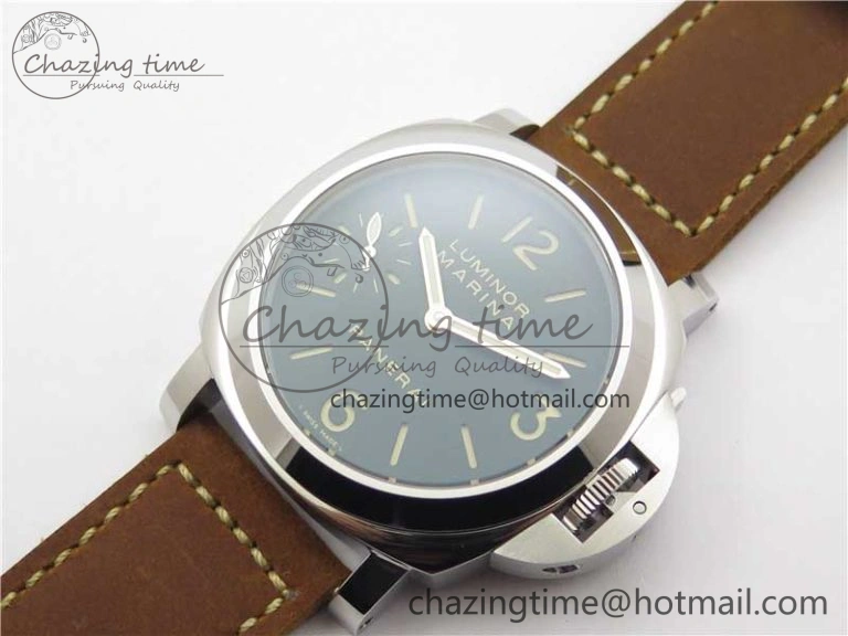 Chic PAM911 T “Last One For Paneristi” Noob 1:1 Best Edition on Brown Leather Strap A6497 with Y-Incabloc V 8390
