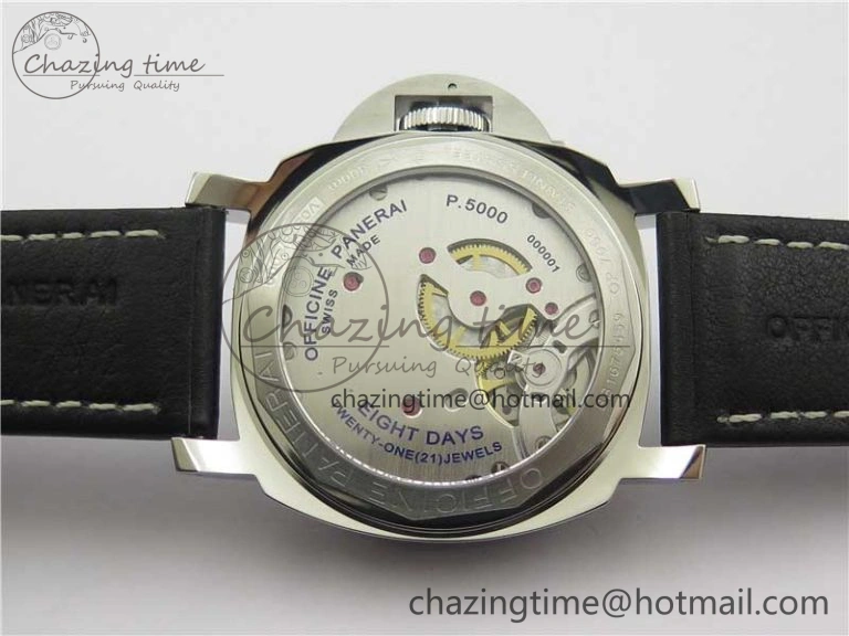 PAM915 HWF 1:1 Best Edition on Black Leather Strap A Sustainable 8371