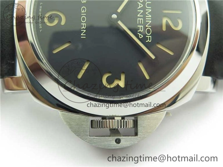 PAM915 HWF 1:1 Best Edition on Black Leather Strap A Sustainable 8371
