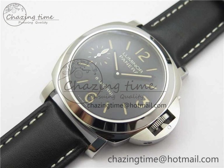 PAM915 HWF 1:1 Best Edition on Black Leather Strap A Sustainable 8371