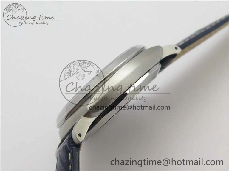 TechFriendly PAM927 Luminor Due VSF Best Edition Blue Dial on Blue Leather Strap AXXXIV 8411