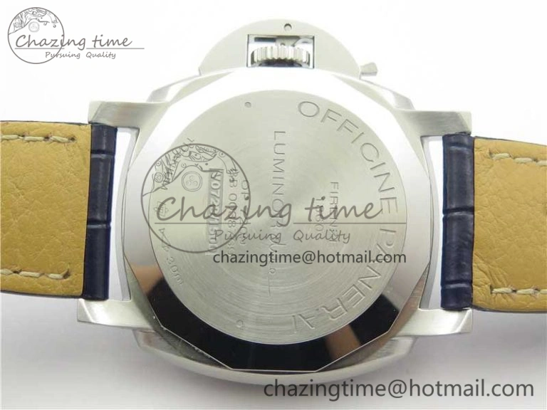 TechFriendly PAM927 Luminor Due VSF Best Edition Blue Dial on Blue Leather Strap AXXXIV 8411