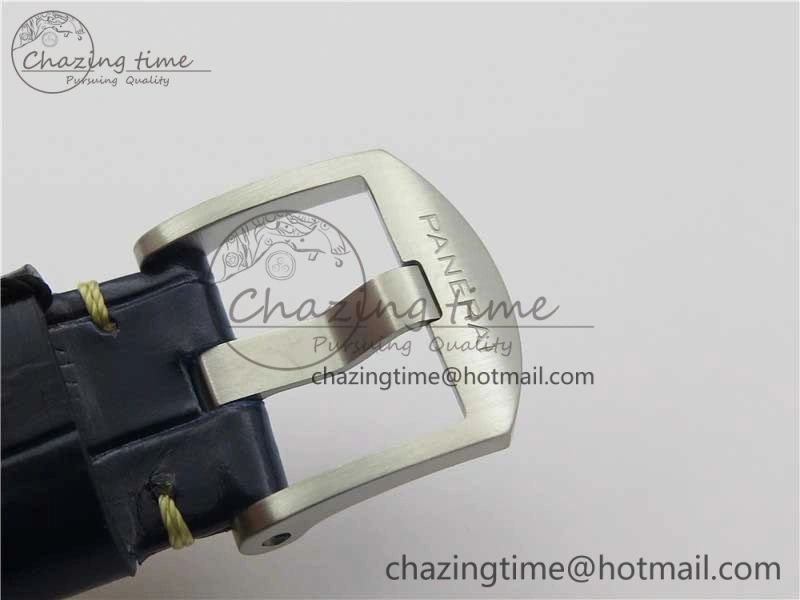 TechFriendly PAM927 Luminor Due VSF Best Edition Blue Dial on Blue Leather Strap AXXXIV 8411