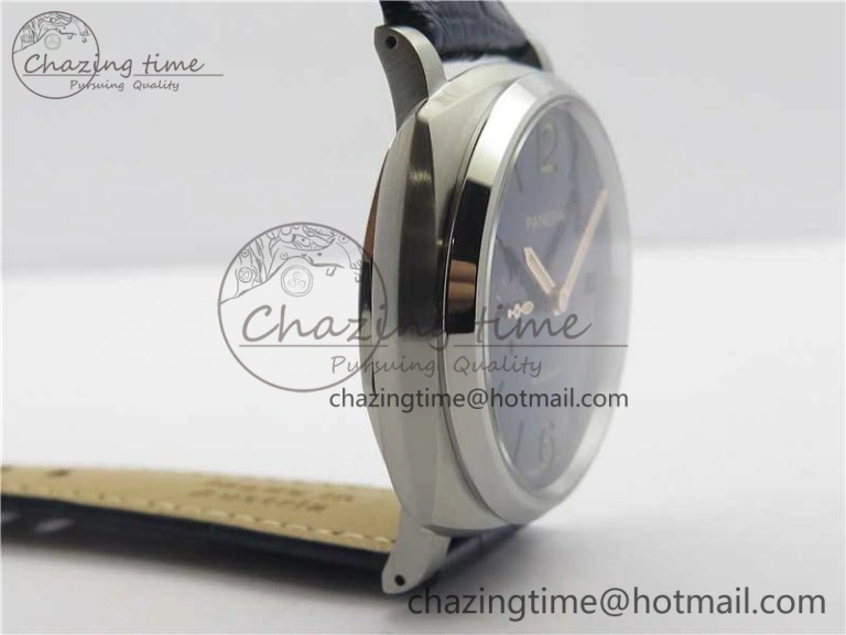 TechFriendly PAM927 Luminor Due VSF Best Edition Blue Dial on Blue Leather Strap AXXXIV 8411