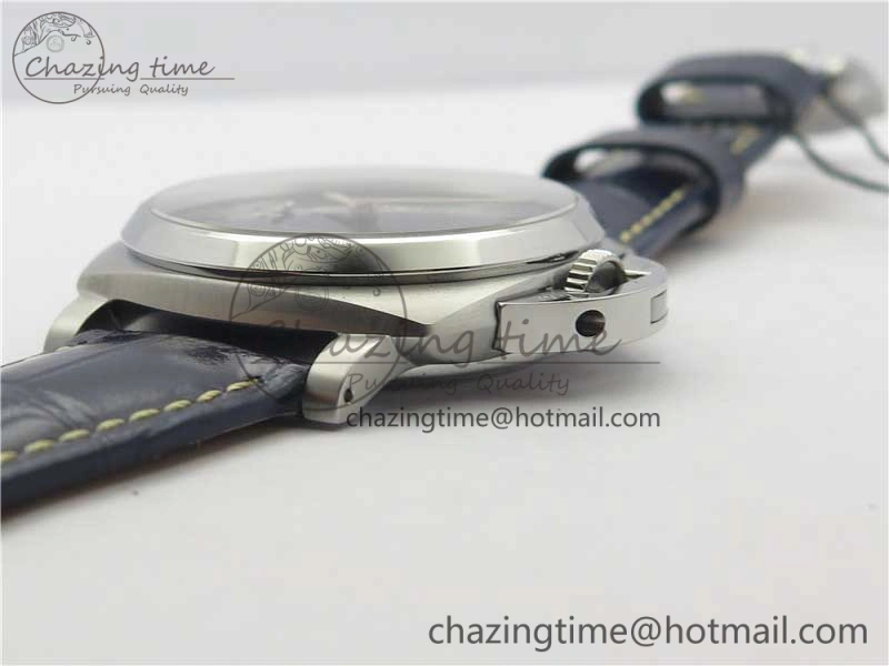 TechFriendly PAM927 Luminor Due VSF Best Edition Blue Dial on Blue Leather Strap AXXXIV 8411
